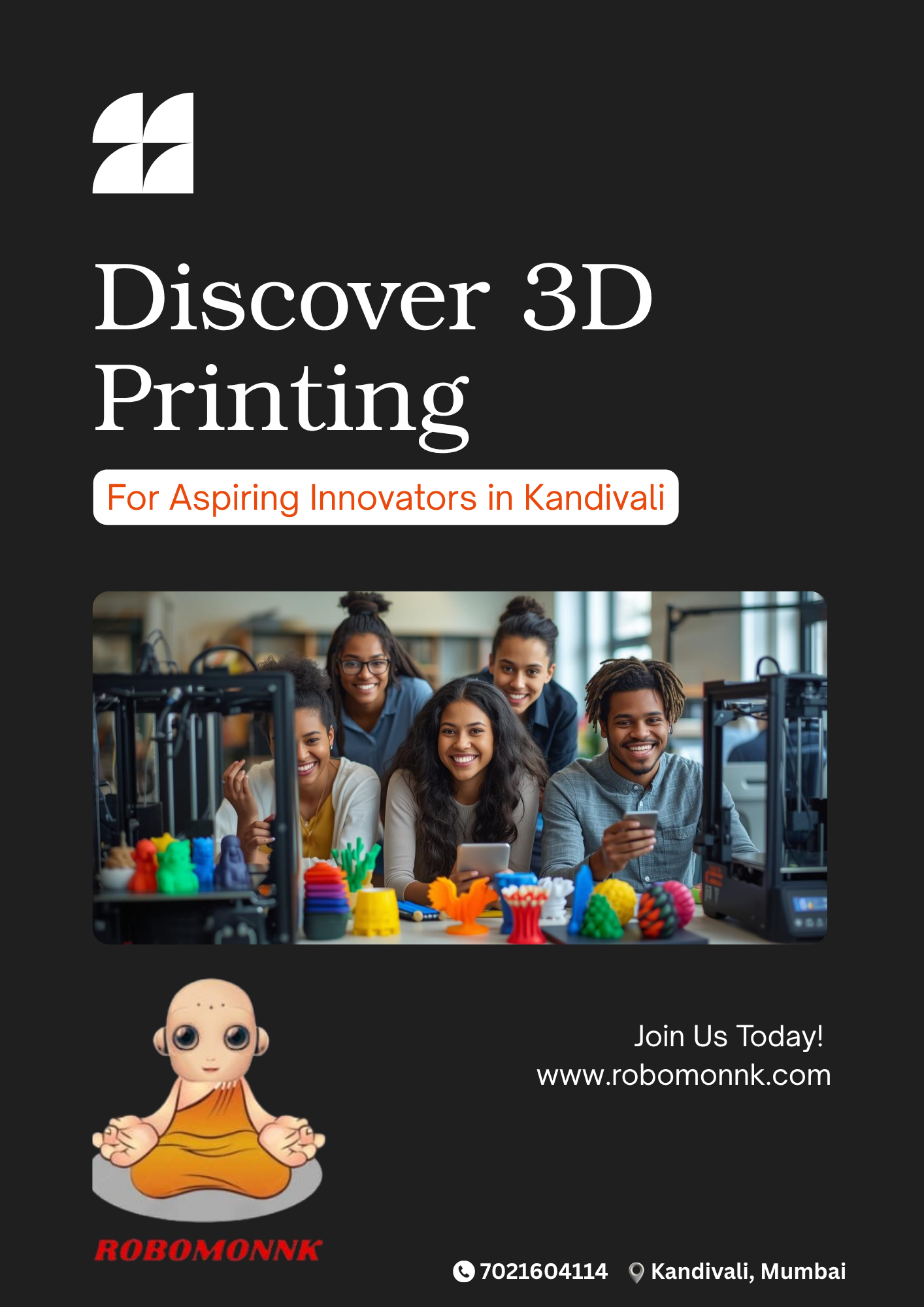 3D printing classes in Kandivali - Robomonnk