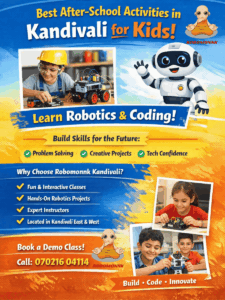 Best After-School Activities in Kandivali for Kids | Robomonnk