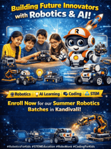 Future-Ready Robotics Classes for Kids | RoboMonk STEM & AI Learning