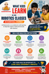 Robotics Classes in Kandivali at Robomonnk