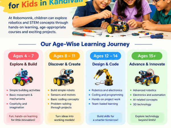 Robotics Classes for Kids in Kandivali | Robomonnk